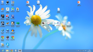 Рабочий стол Windows 8