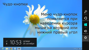 как работать с чудо-кнопками в Windows 8